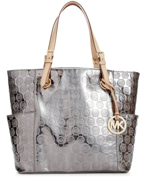 michael kors east west signature tote sequins|michael michael kors logo east west signature tote .